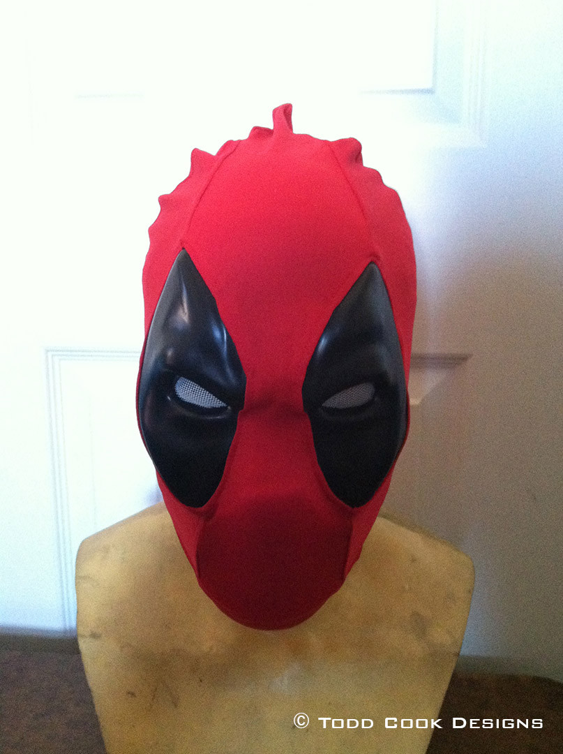 DIY Deadpool Mask
 missioned Deadpool Mask