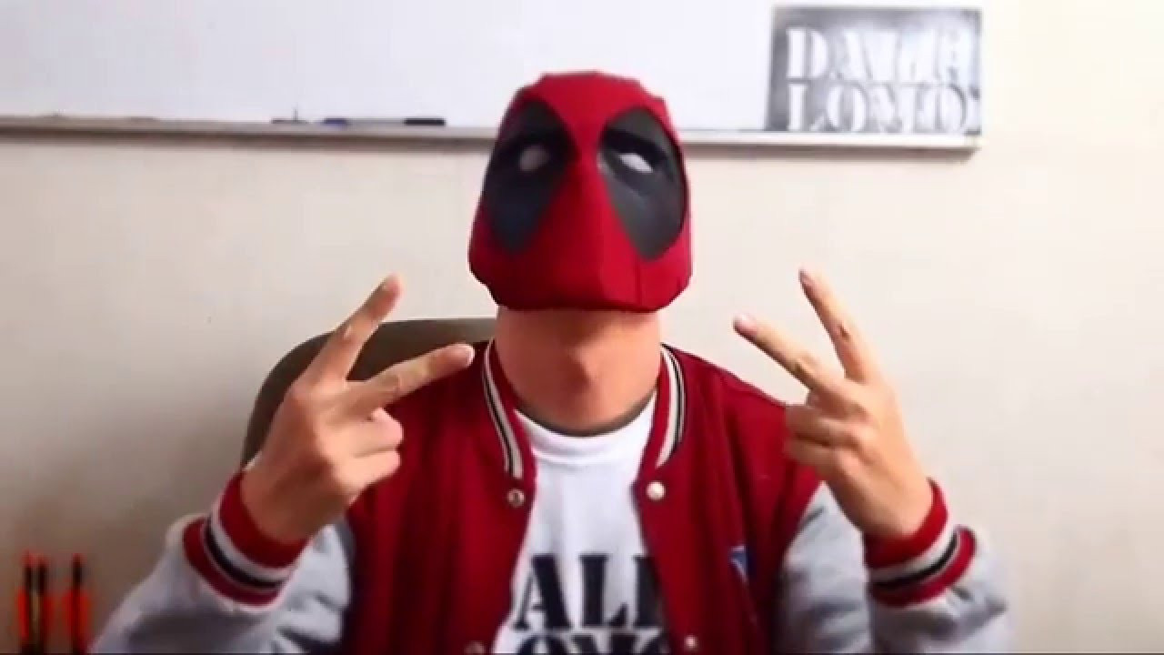 DIY Deadpool Mask
 Timelapse Making Deadpool Mask DIY Cosplay