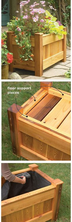DIY Deck Boxes
 DIY Deck Planter