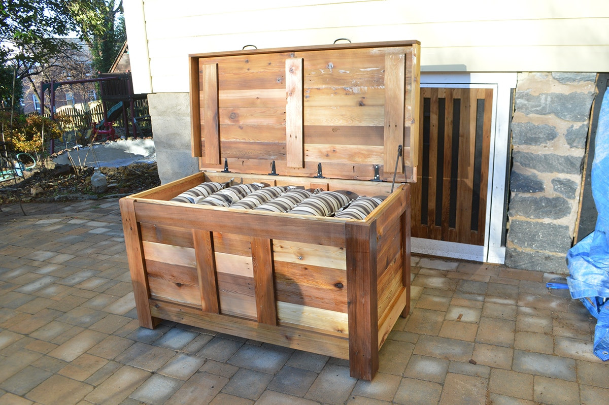 DIY Deck Boxes
 DIY Outdoor Storage Box