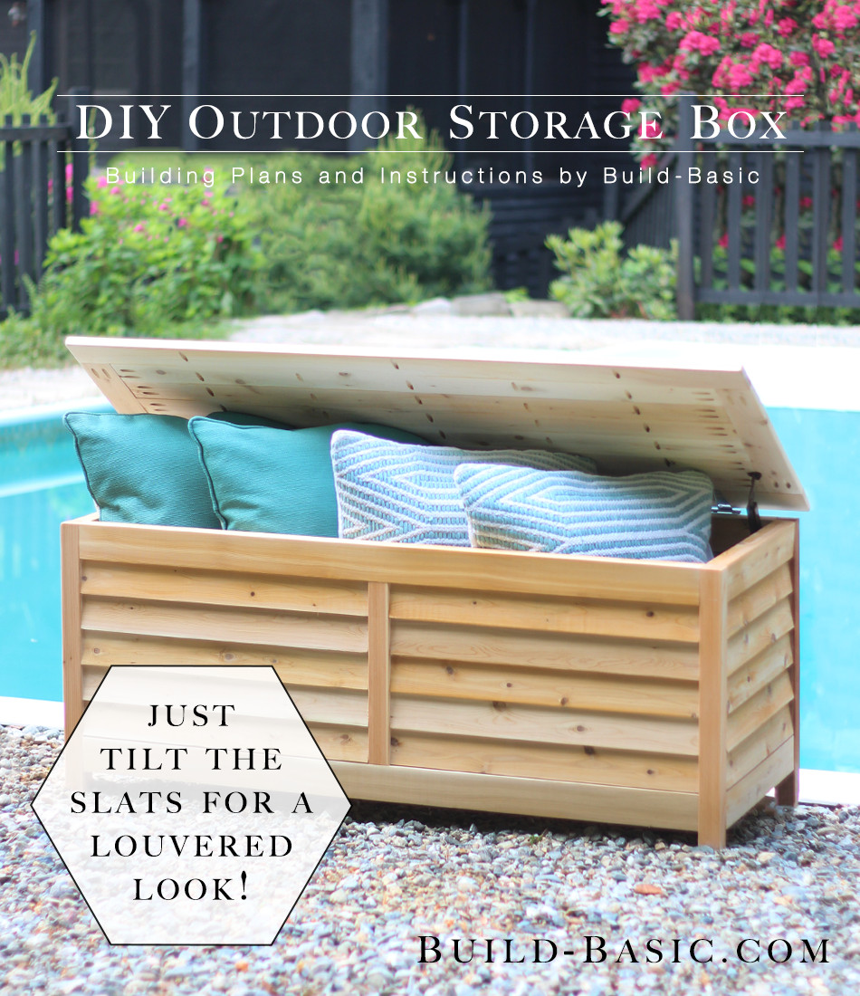 DIY Deck Boxes
 Build a DIY Outdoor Storage Box ‹ Build Basic