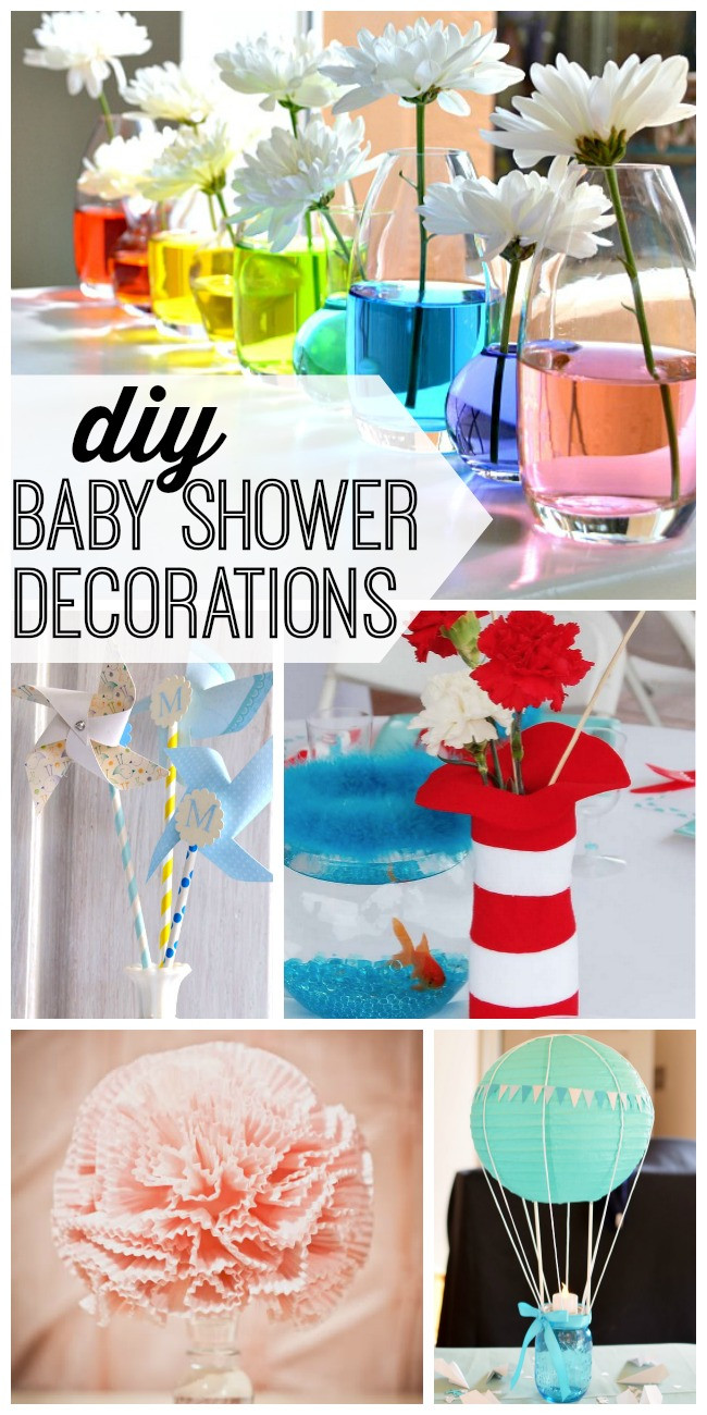 Diy Decor For Baby Shower
 DIY Baby Shower Decorations My Life and Kids