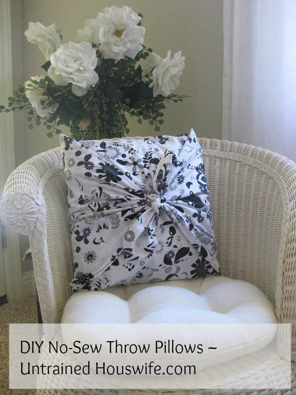 DIY Decor Pillows
 40 DIY Ideas for Decorative Throw Pillows & Cases