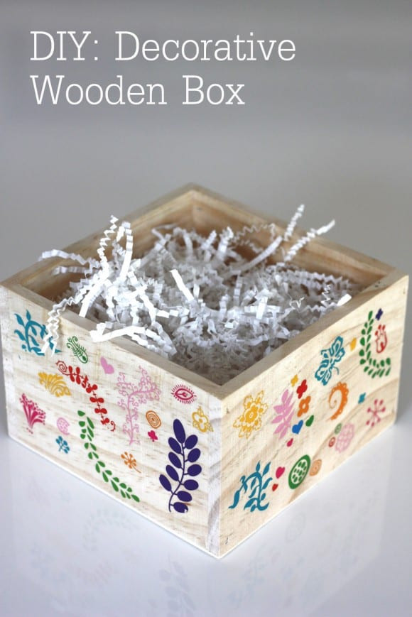 DIY Decorated Boxes
 DIY Decorative Wooden Box for Easter