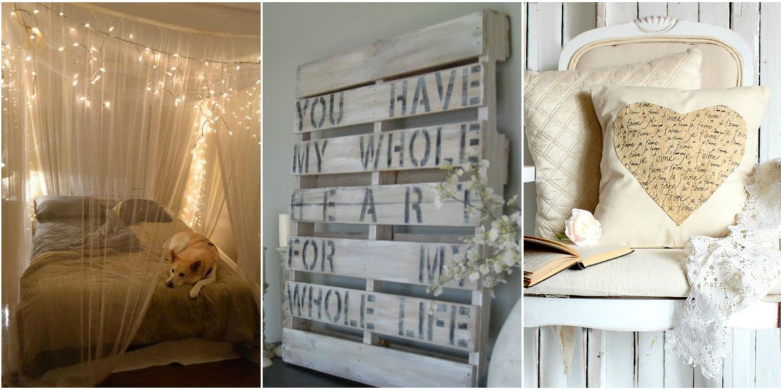 DIY Decorations For Bedroom
 21 DIY Romantic Bedroom Decorating Ideas Country Living