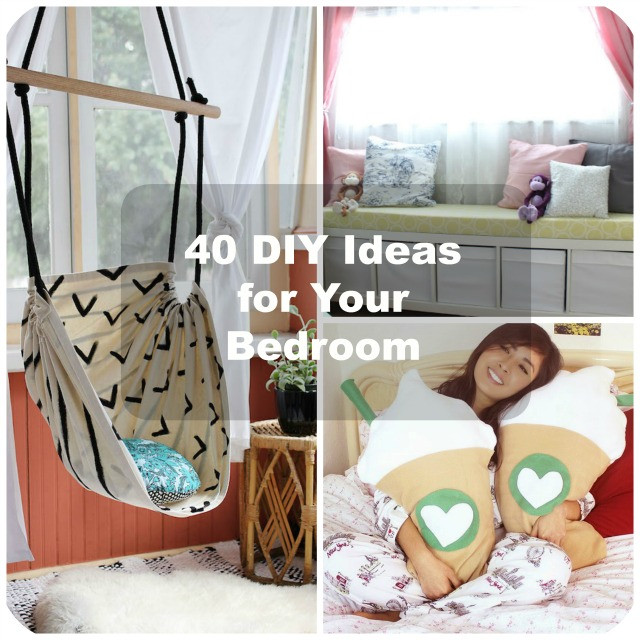 DIY Decorations For Bedroom
 40 DIY Bedroom Decorating Ideas