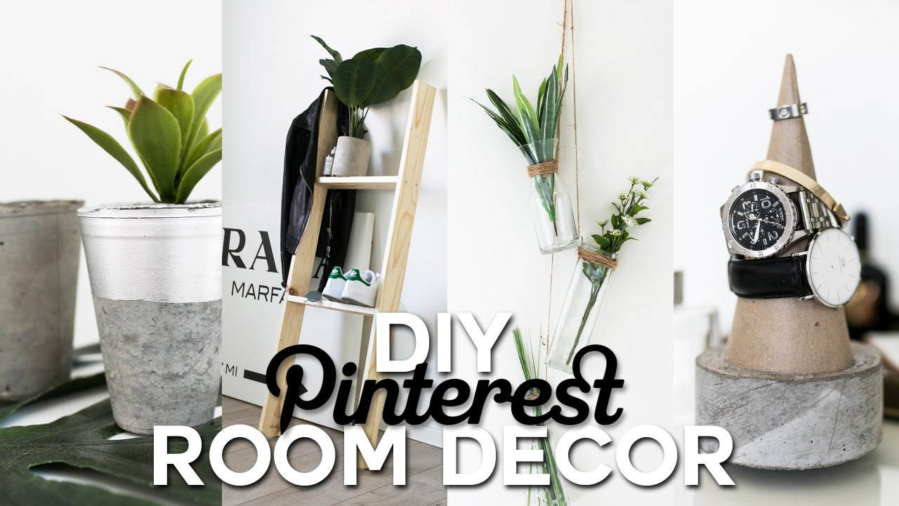 DIY Decorations Pinterest
 DIY Pinterest Inspired Room Decor Minimal & Simple