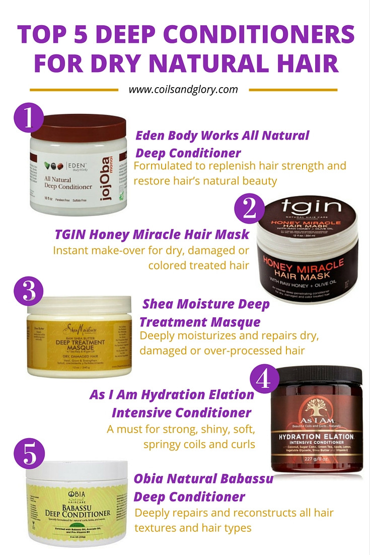 DIY Deep Conditioner For 4C Natural Hair
 TOP 5 Deep Conditioners for DRY Natural Hair