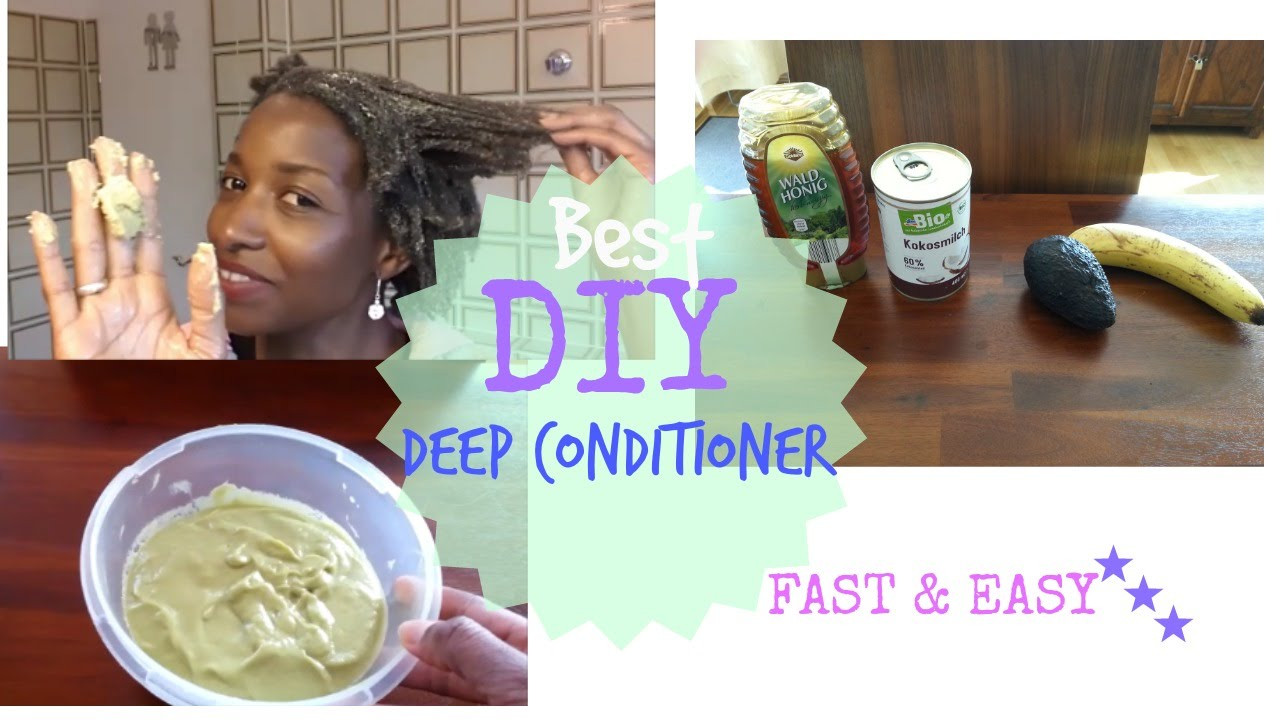 DIY Deep Conditioner For 4C Natural Hair
 Deep conditioner for 4c natural hair