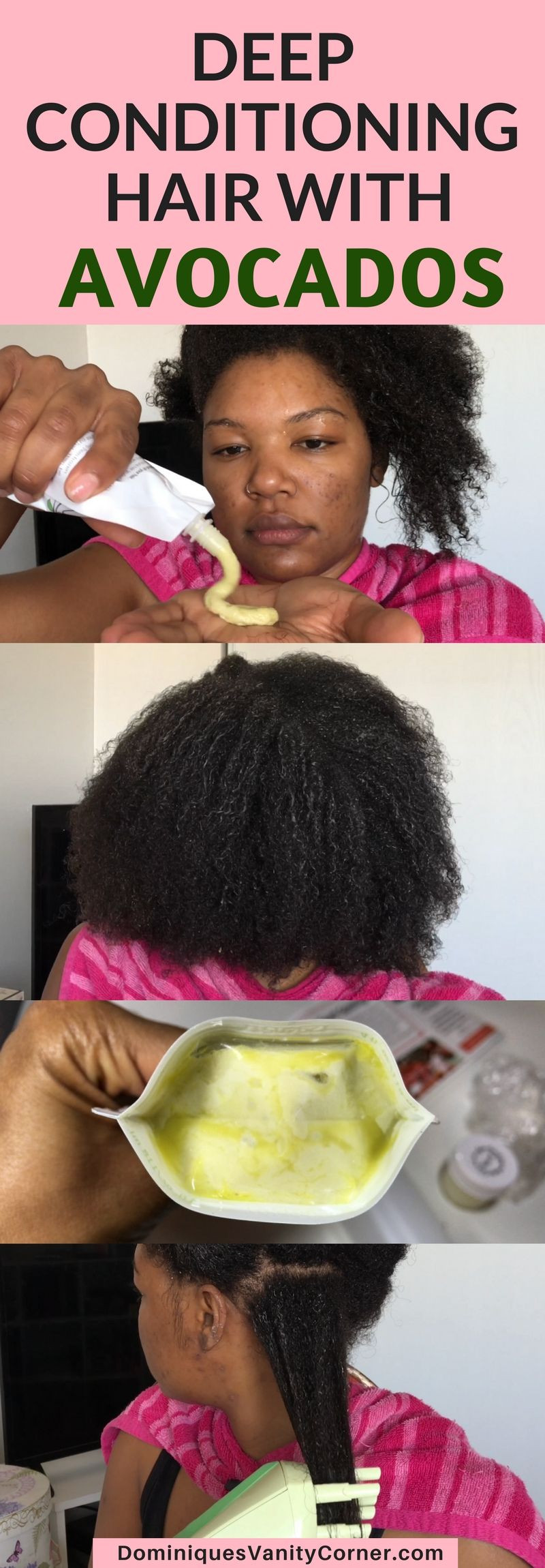 DIY Deep Conditioner For Hair Growth
 Natural Avocado Deep Conditioner for Dry Hair