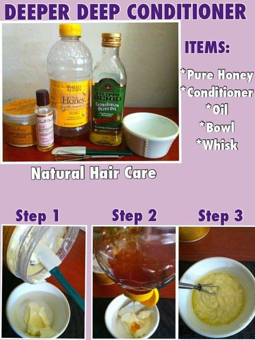 DIY Deep Conditioner For Hair Growth
 recipe black hair natural hair hair colour hair care hair