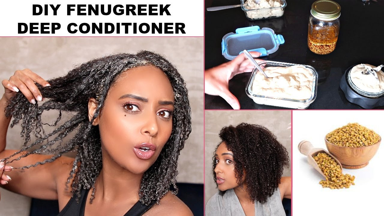 DIY Deep Conditioner For Low Porosity Hair
 DIY Hair Growth Fenugreek Deep Conditioner made my Low