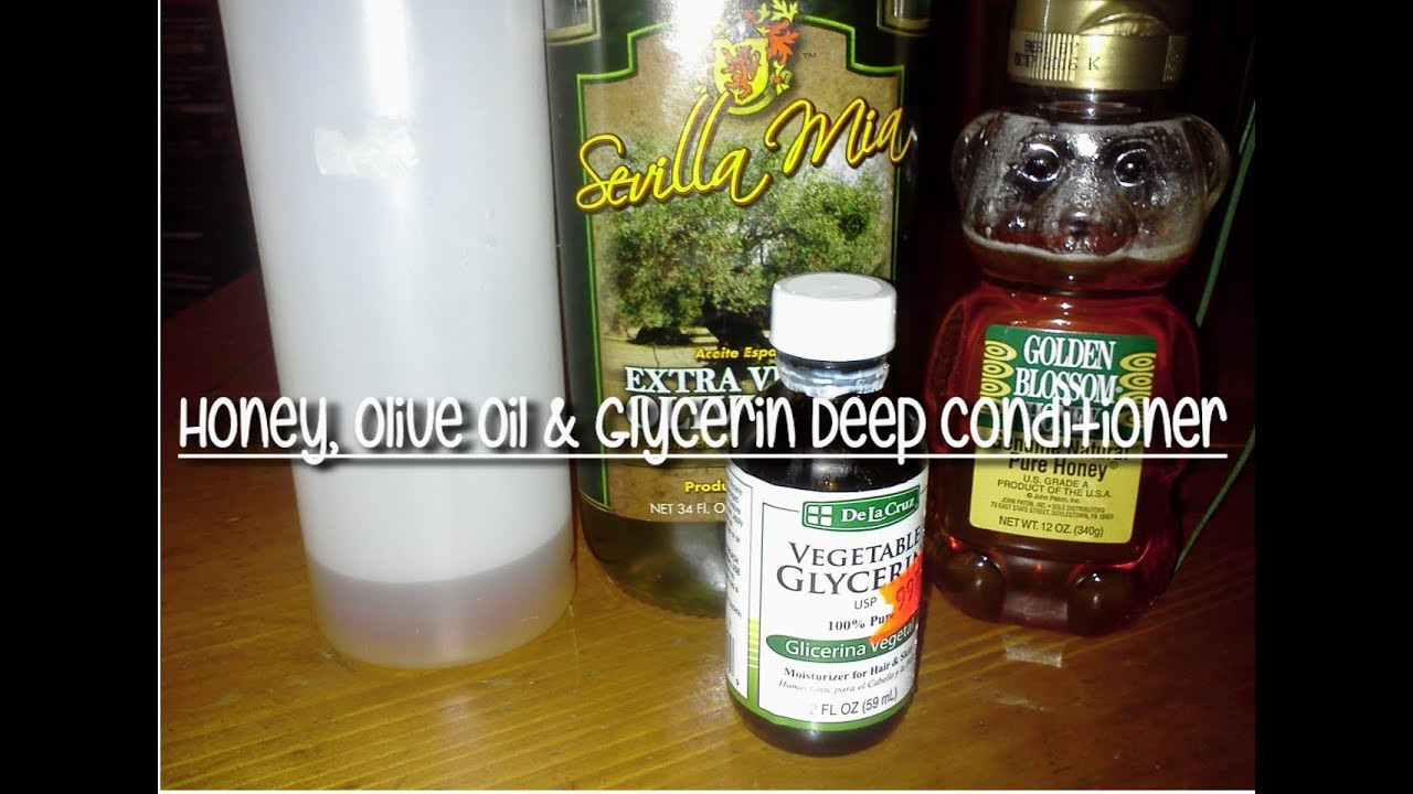 DIY Deep Conditioner For Low Porosity Hair
 Natural Hair Honey & Olive Oil Deep Conditioner Low