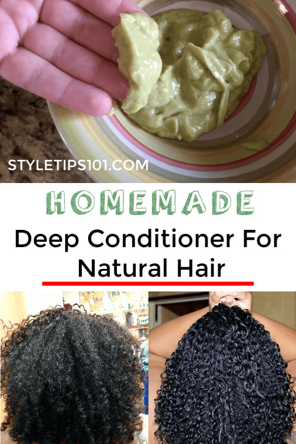 DIY Deep Conditioner Natural Hair
 Homemade Deep Conditioner For Natural Hair