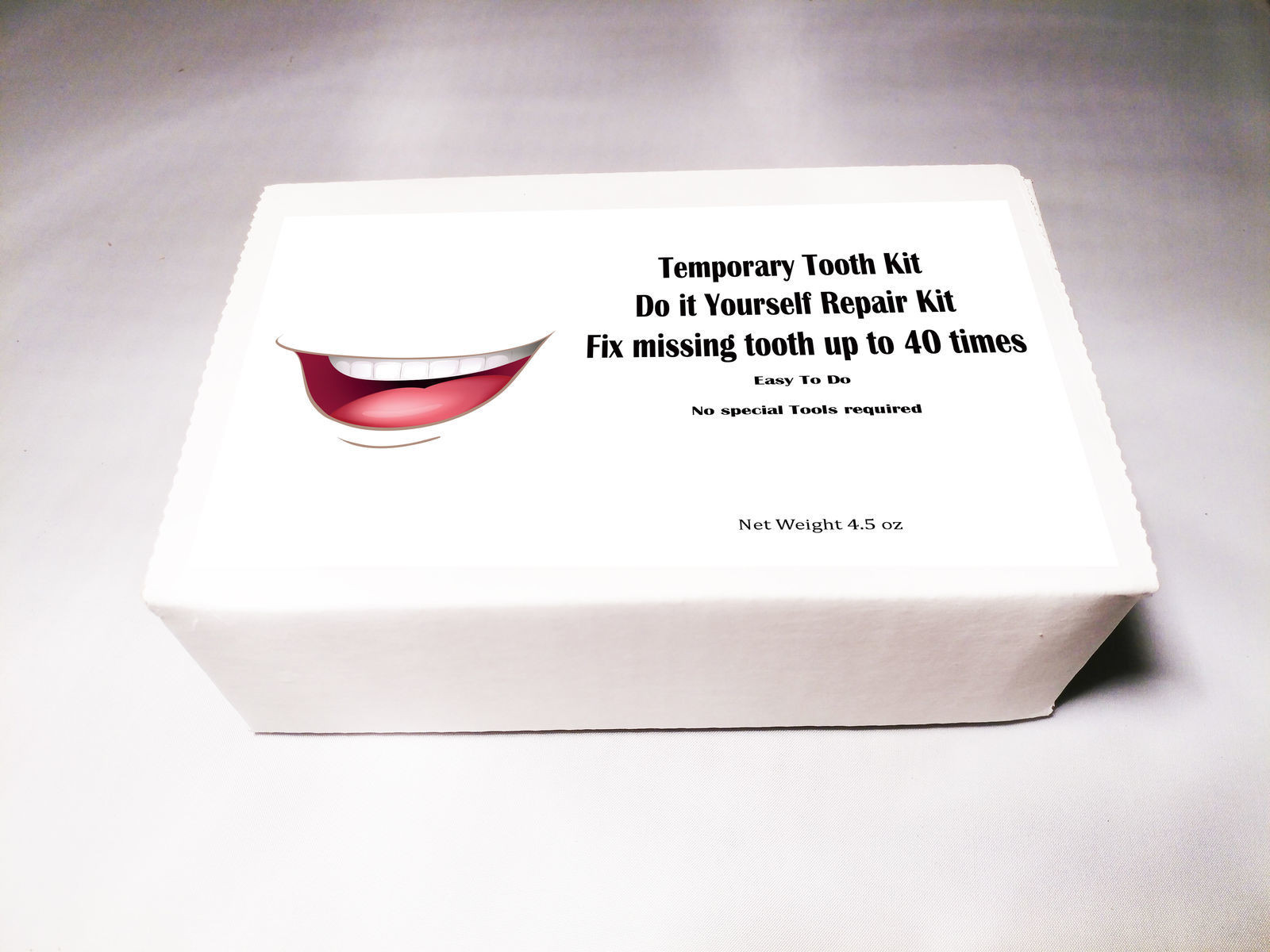 DIY Dentures Kit
 Temporary Tooth Kit Do it Yourself Repair Kit Dental Fix