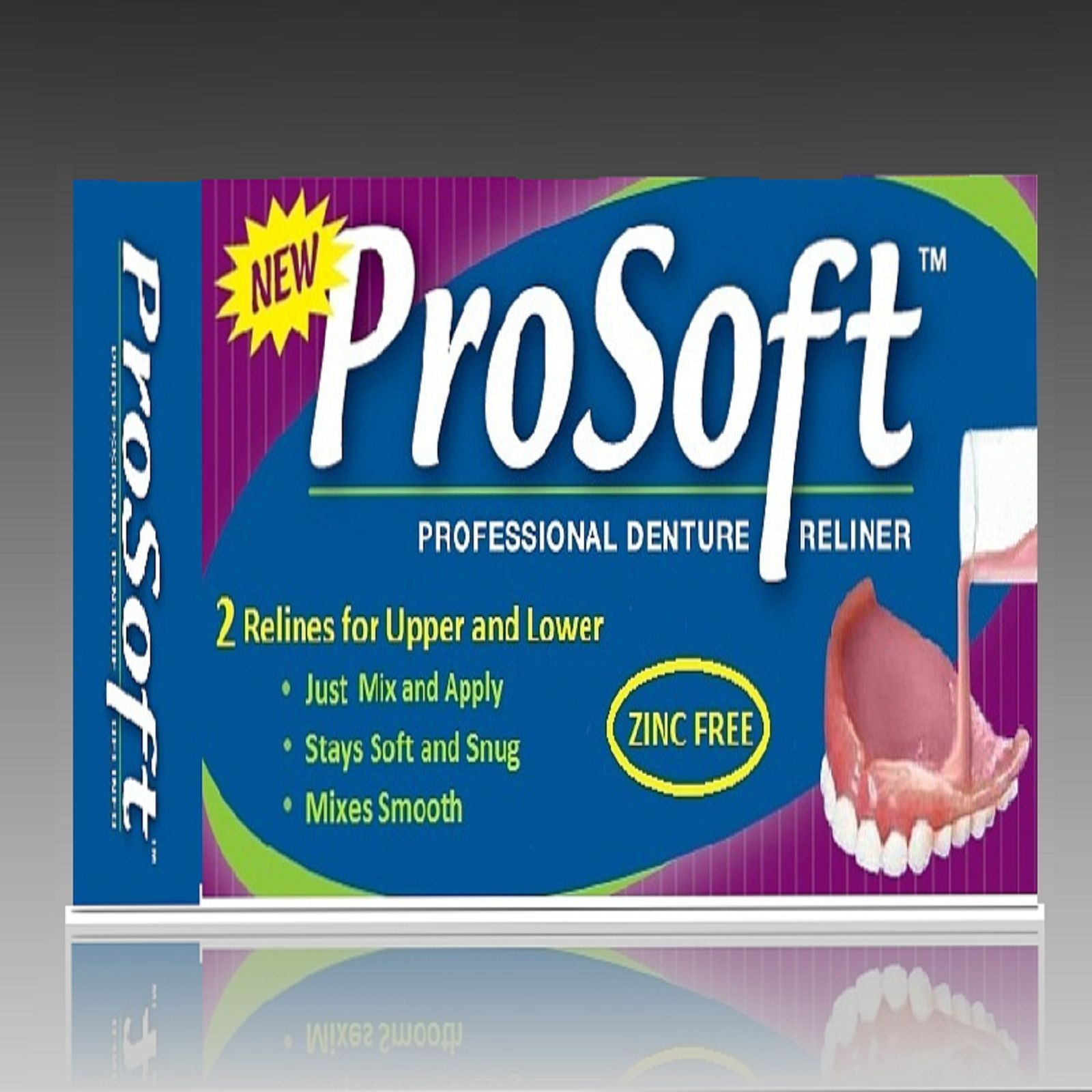 DIY Dentures Kit
 Loose Dentures Try ProSoft Denture Reliner Kit Durable