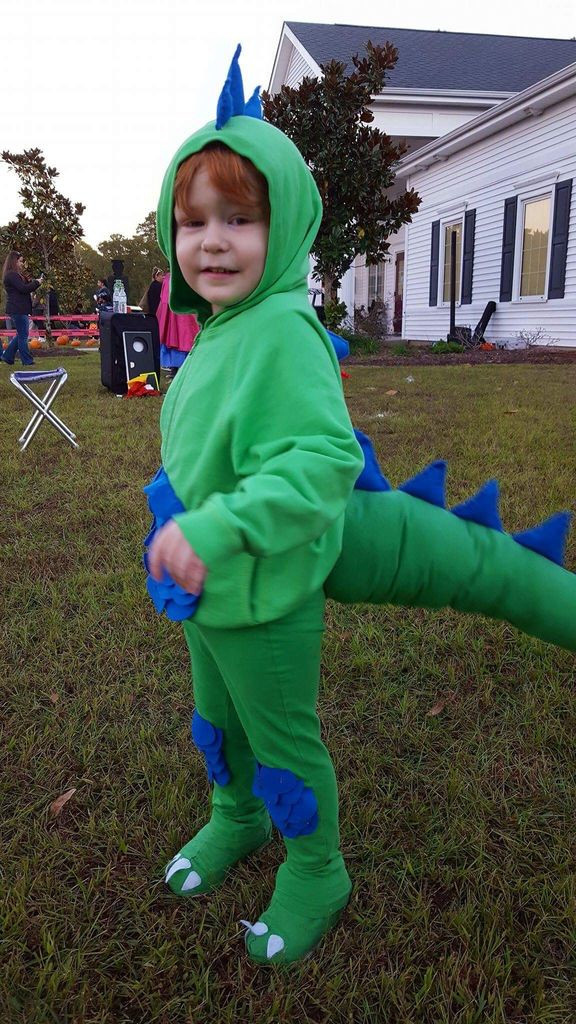 DIY Dinosaur Costume
 Diy Dinosaur Costume 4 Steps with