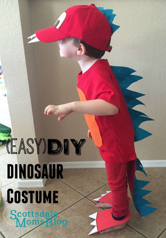 DIY Dinosaur Costume
 20 Homemade Dinosaur Costumes for Halloween
