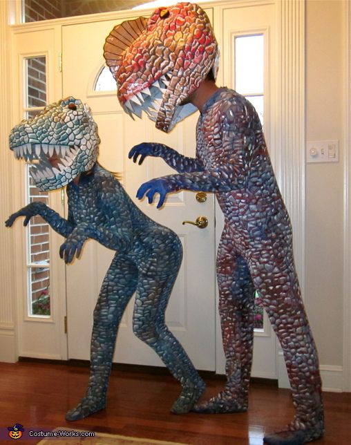 DIY Dinosaur Costume For Adults
 Dinosaurs Homemade halloween costumes and Homemade on