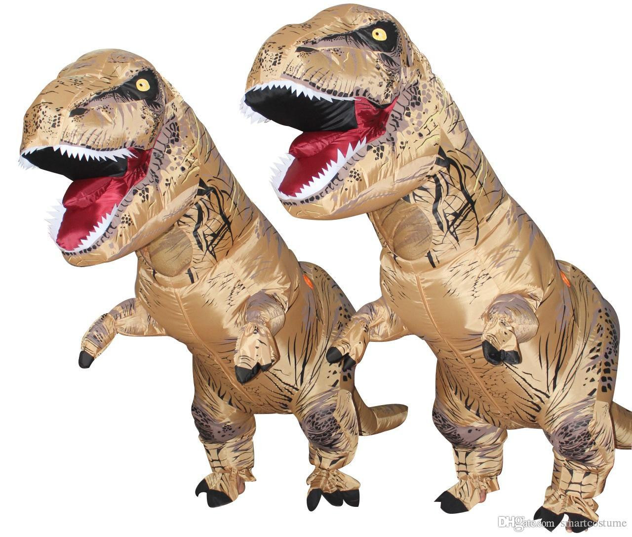 DIY Dinosaur Costume For Adults
 Fancy Dress Mascot Giant Inflatable Dinosaur Suit For