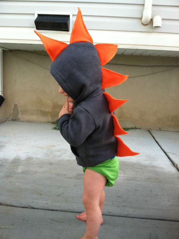 DIY Dinosaur Costume For Adults
 15 Homemade Halloween Costumes for Kids