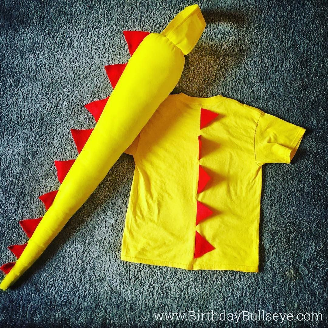 DIY Dinosaur Costume
 My boy just turned 4 and this was his favorite present a