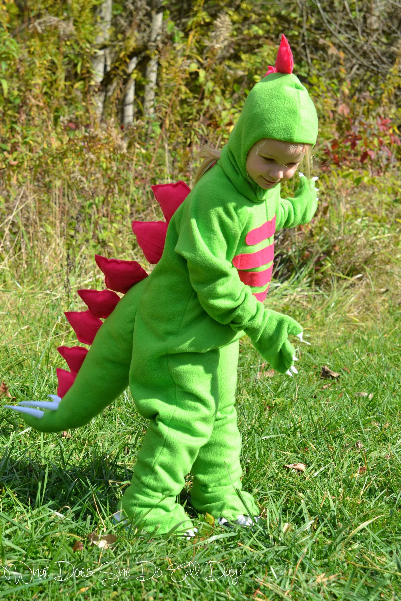 DIY Dinosaur Costume
 Halloween 2014 We Are the Dinosaurs