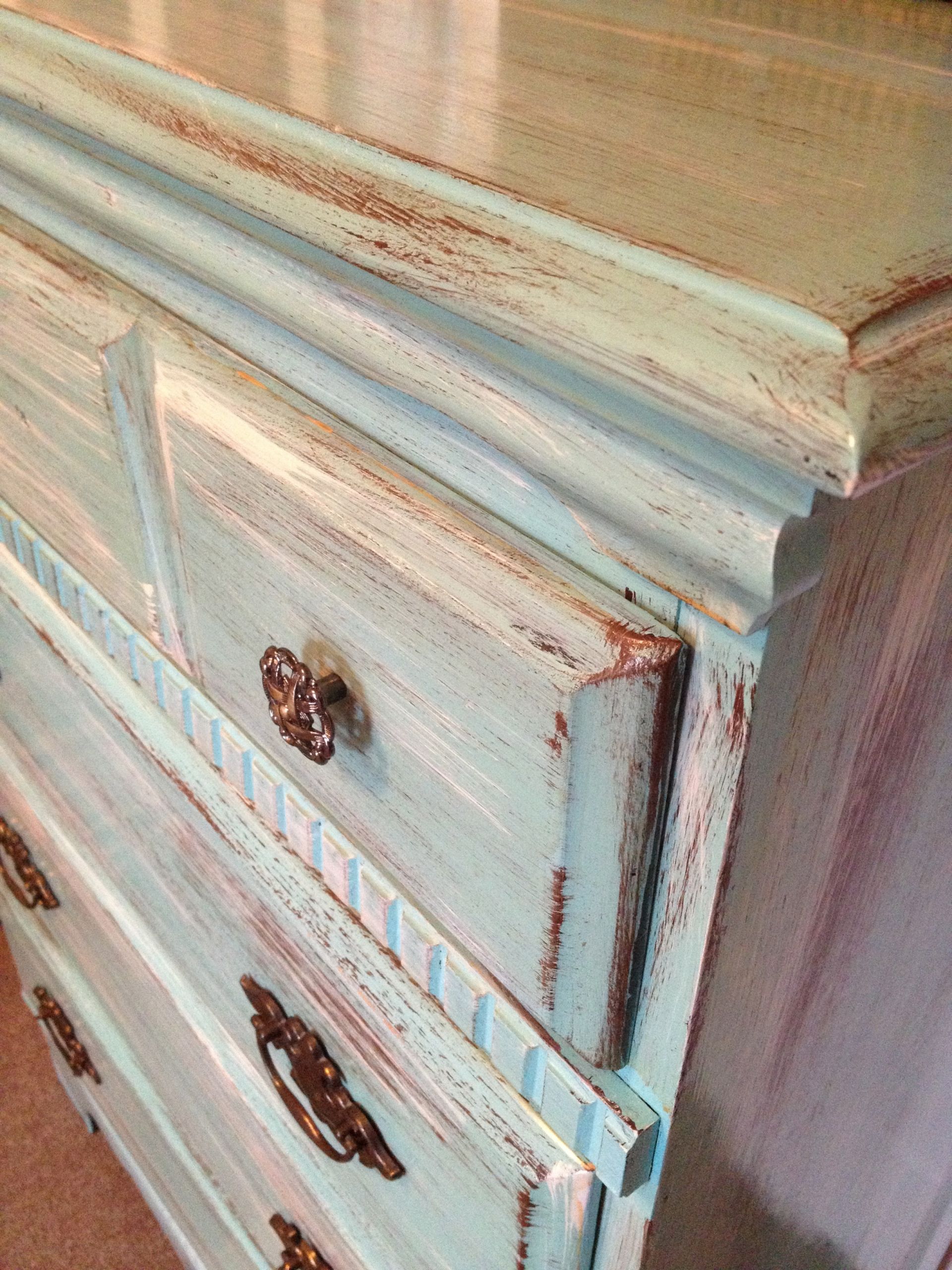 DIY Distressed Wood Furniture
 Distressing Old Furniture with Paint DIY Tutorial