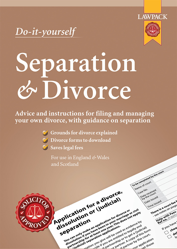 DIY Divorce Kit
 Separation and DIY Divorce Template Forms & Guidance