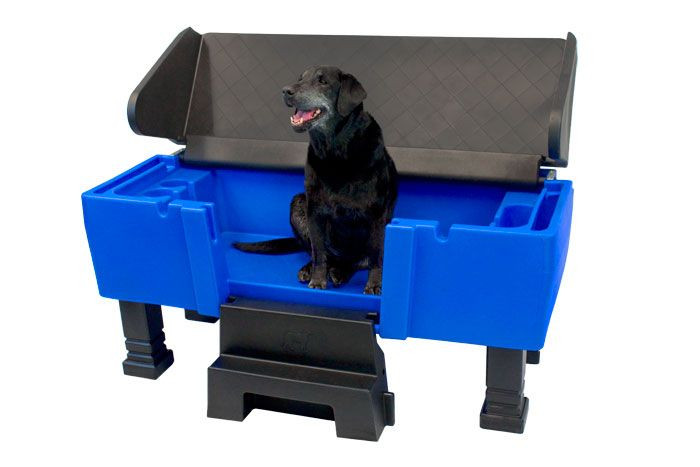 DIY Dog Bath Station
 Groom Pro Pet Tub is a dog wash and grooming station in