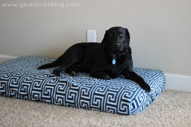 DIY Dog Bed Cover
 Crib Mattress Dog Bed