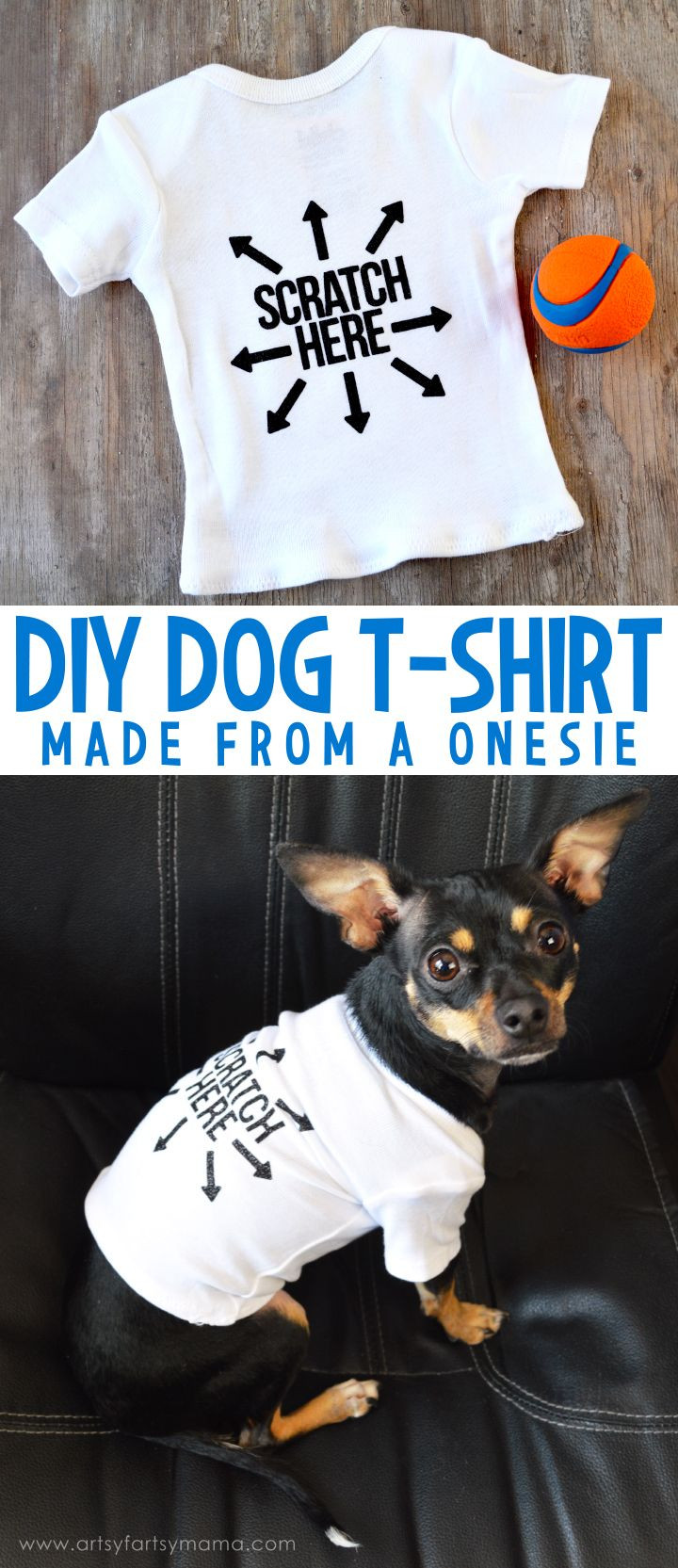 DIY Dog Clothes From Baby Clothes
 2302 best images about Cricut ideas on Pinterest