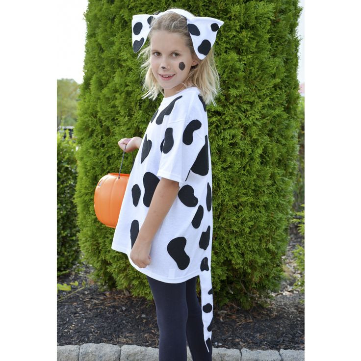 DIY Dog Costume For Child
 Kid Costumes Halloween Costumes for Kids Dalmation Dog