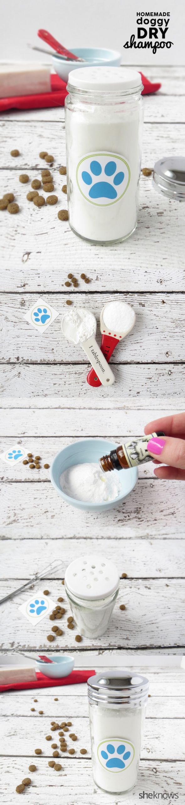 DIY Dog Dry Shampoo
 Dry Shampoo for Dogs