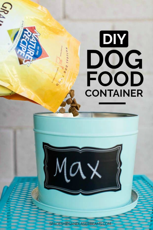 DIY Dog Food Container
 Celebrate Pet Month with This Great DIY Dog Food Container