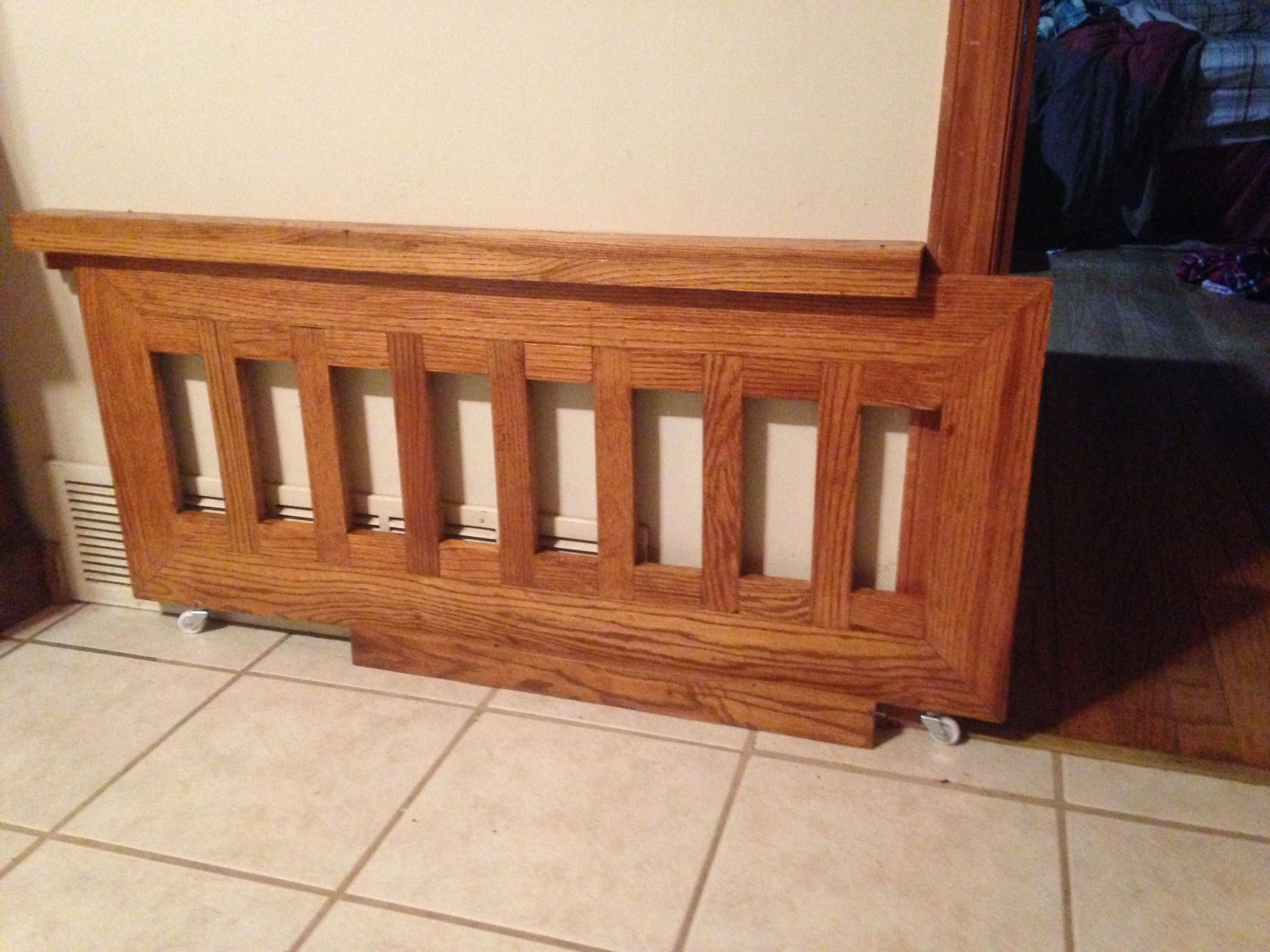 DIY Dog Gates Indoor
 Custom Dog Gates made from Solid Oak …