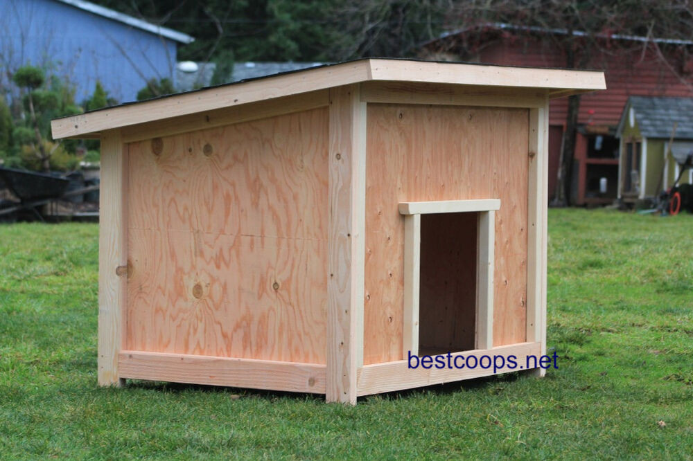 DIY Dog House Kit
 Dog House Plan 2