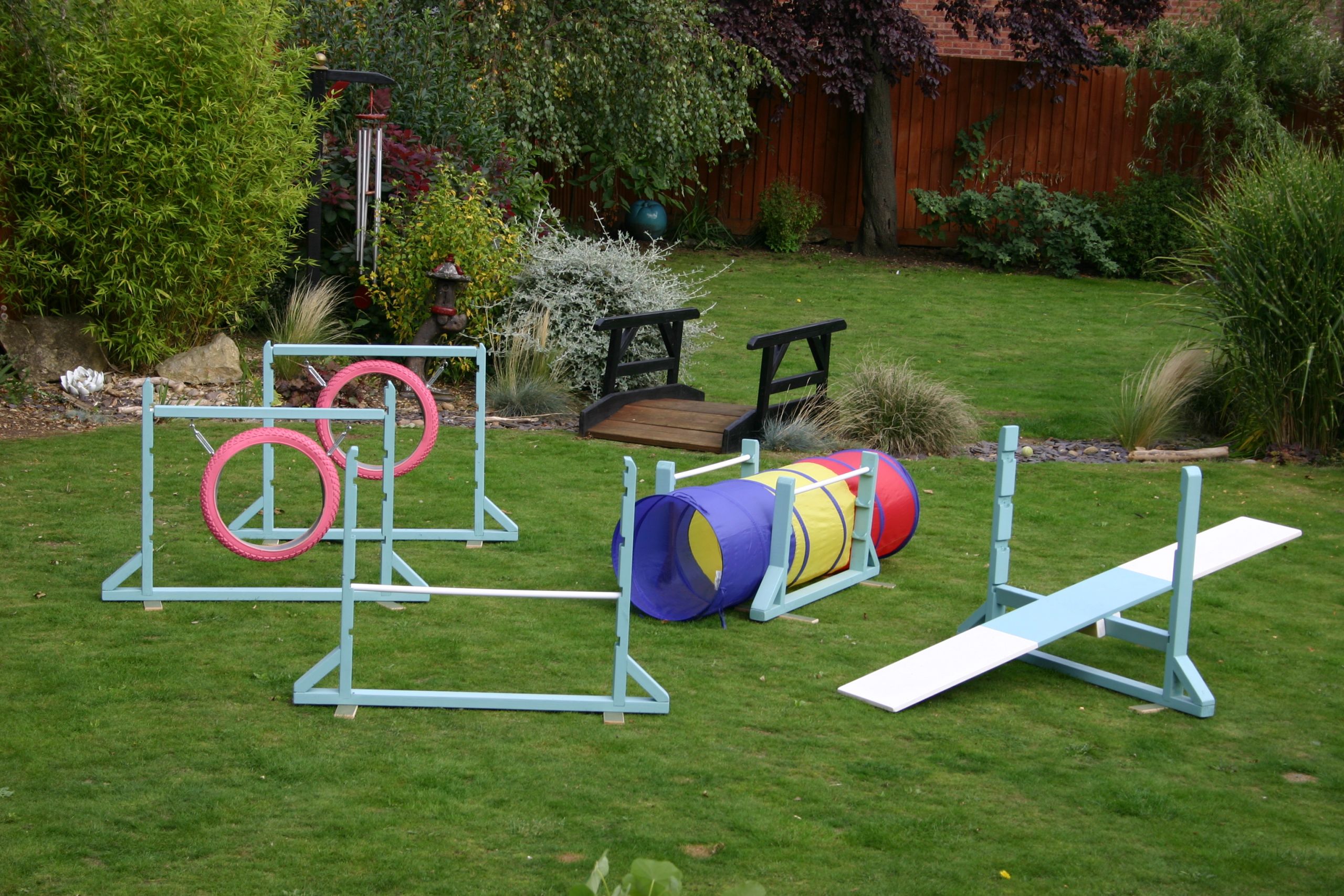 DIY Dog Obstacle Course
 Dog Agility Equipment Design Project