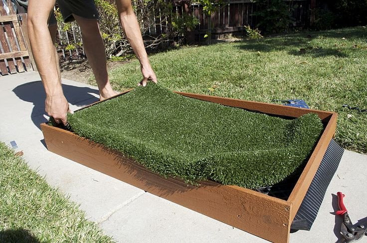 DIY Dog Potty Patch
 18 best images about How to build an outdoor dog potty
