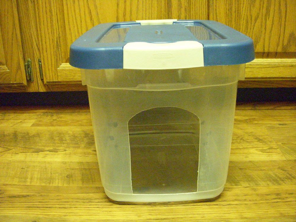 DIY Dog Proof Cat Feeding Station
 Homemade Dog proof cat feeder I with my hubby s