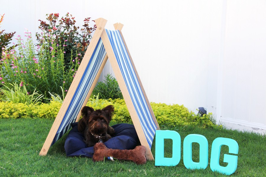 DIY Dog Tent
 Dog Tent DIY The Sewing Rabbit