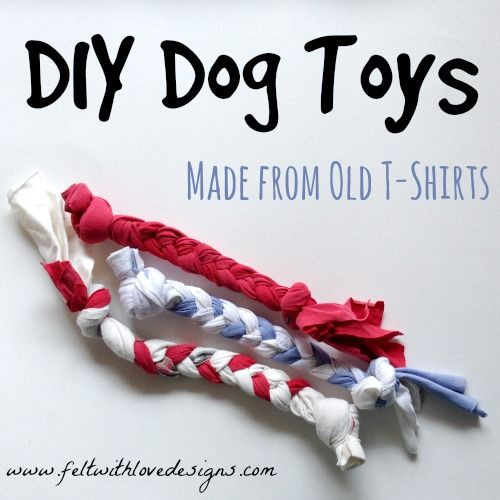 DIY Dog Toy T Shirt
 DIY Recycled T Shirt Dog Toys