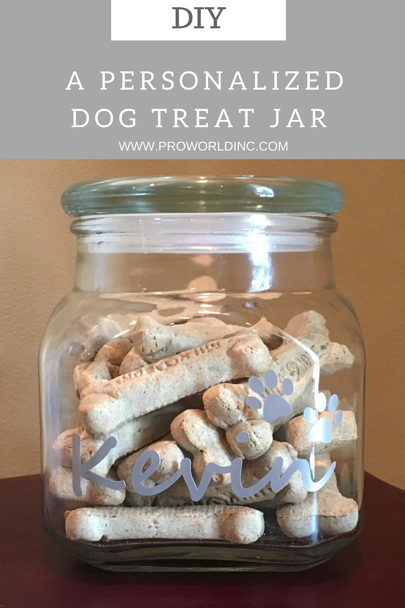 DIY Dog Treat Jar
 DIY Personalized Dog Treat Jar Pro World Inc Pro World Inc