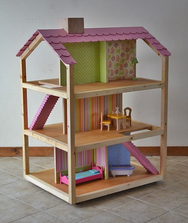 DIY Dollhouse Furniture Plans
 Awesome DIY dollhouse ideas the best toy for girls ever