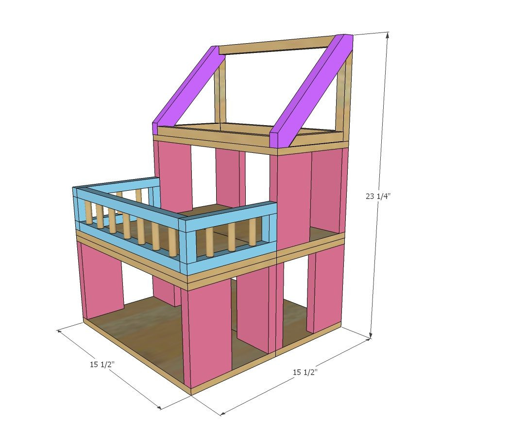 DIY Dollhouse Furniture Plans
 HOW TO Modular Stackable Dollhouse