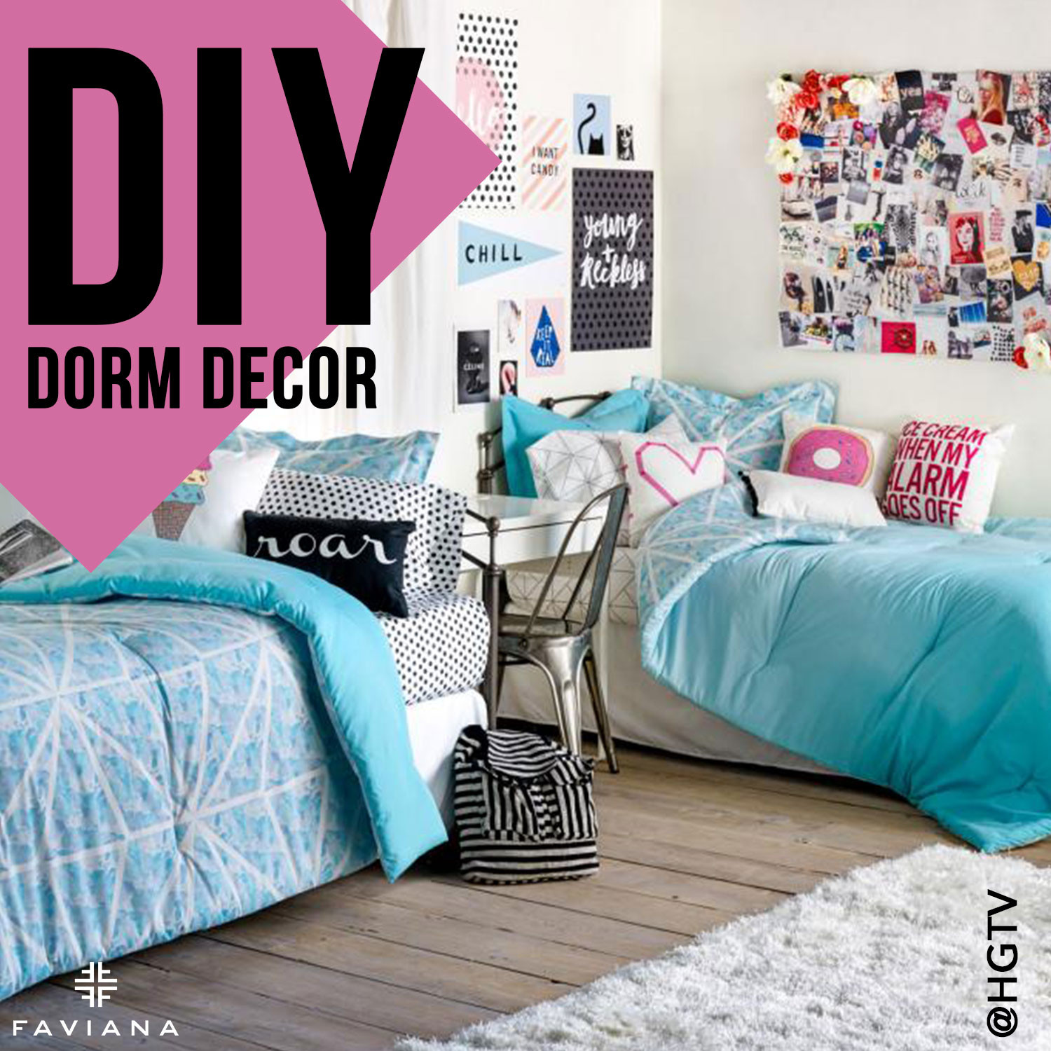 DIY Dorm Room Decorating
 DIY Dorm Decor