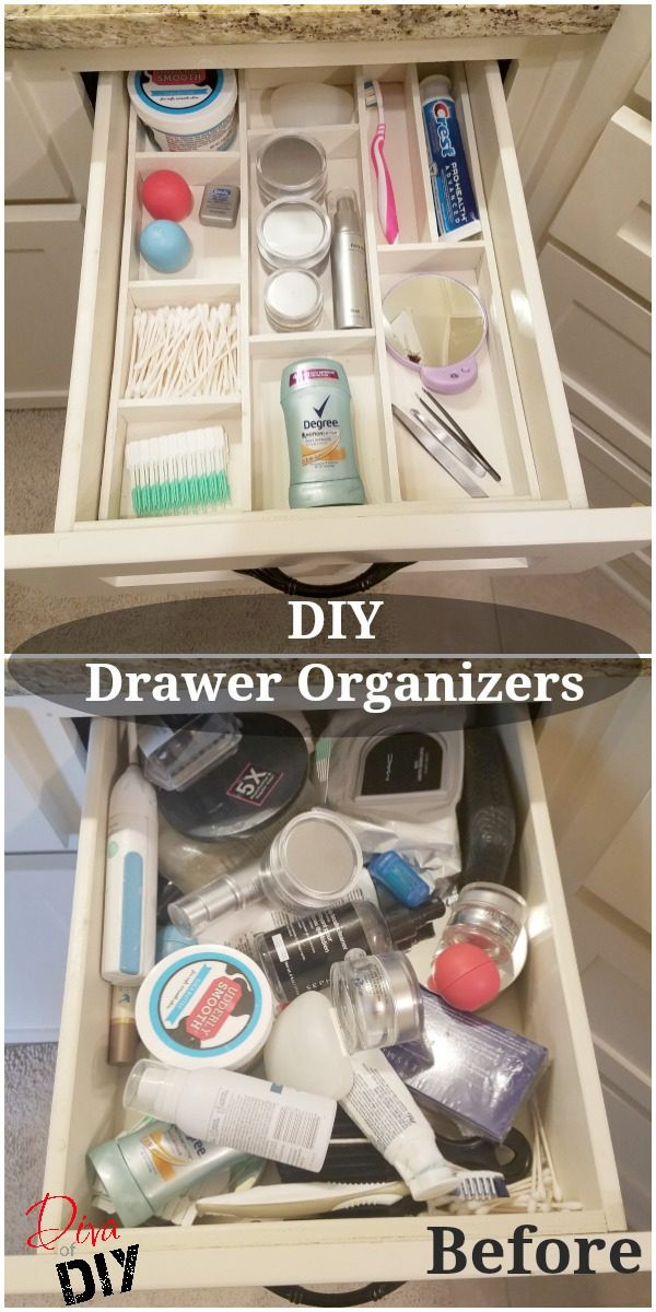 DIY Drawer Organization
 Get Organized with this Wooden DIY Drawer Organizer