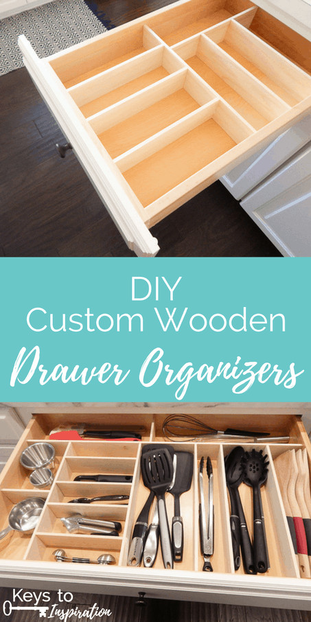 DIY Drawer Organization
 DIY Custom Wooden Drawer Organizers Keys To Inspiration