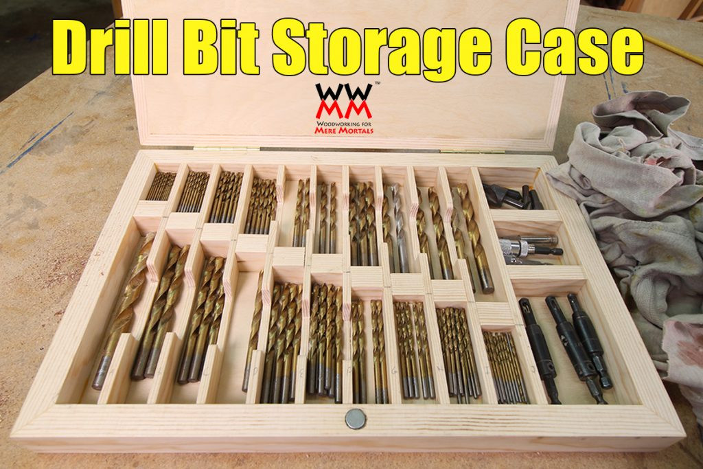 DIY Drill Bit Organizer
 Drill Bit Storage Case