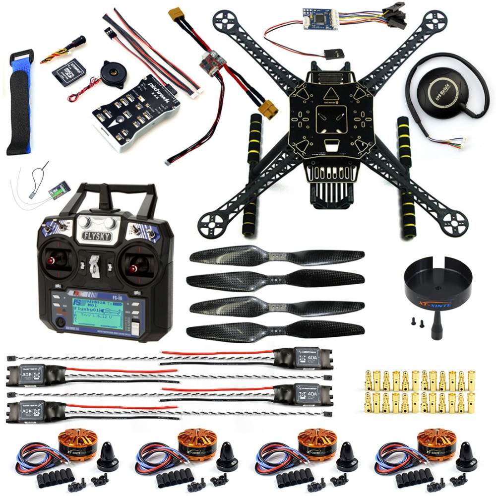 DIY Drone Kit
 DIY FPV Drone Kit Welded S600 4 axis Aerial Quadcopter w